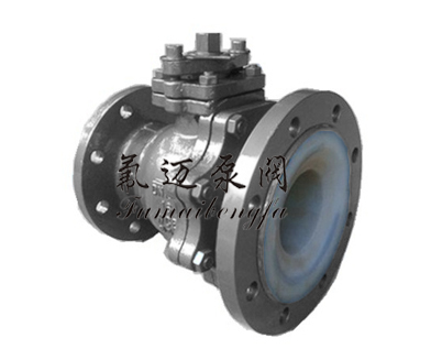 Q41F-10C襯氟放料閥